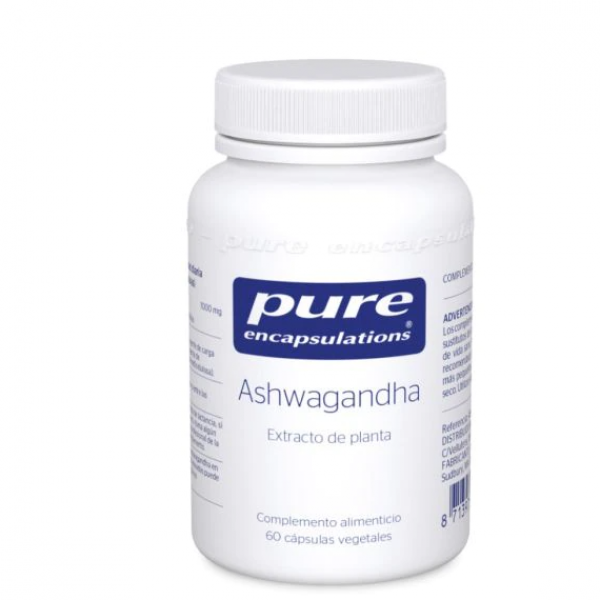 Ashwagandha Extracto De Planta 60 Caps Viridian