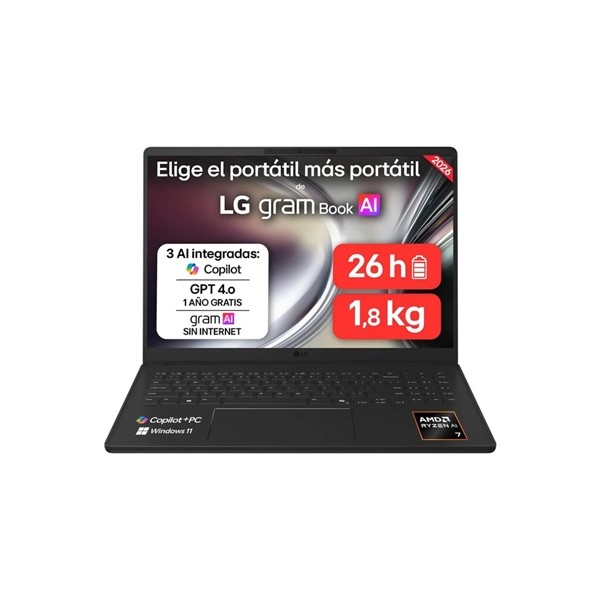 Lg 16u55u-g.au75bn amd r7-445 16gb 512gb w11h 16"